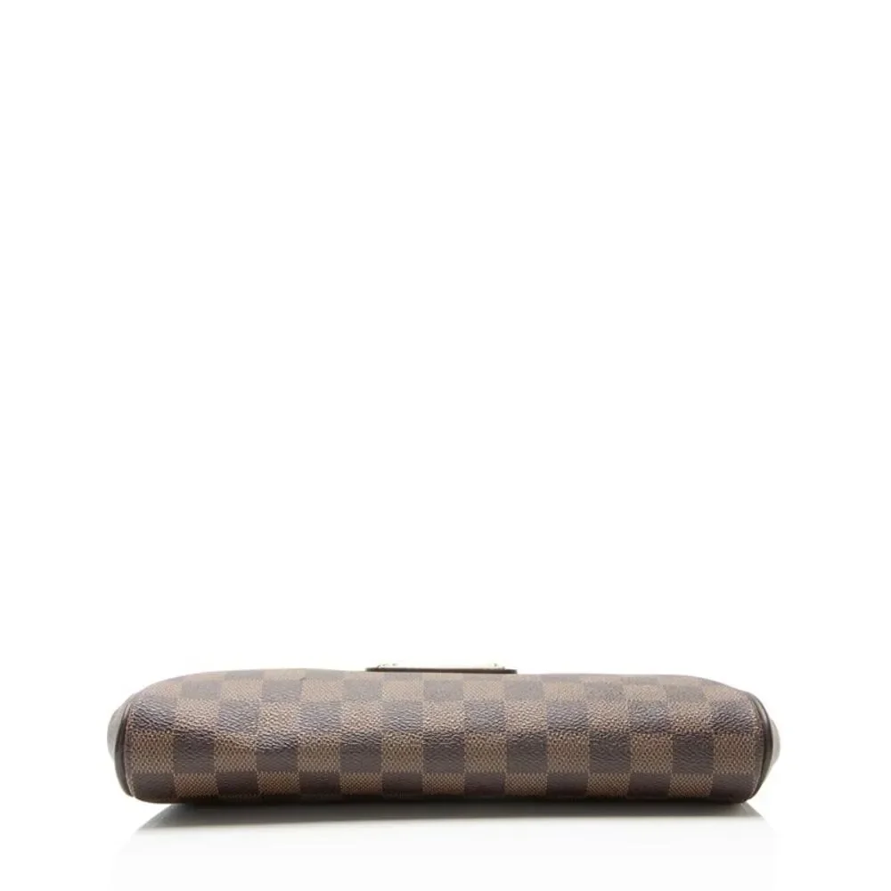 Louis Vuitton Damier Ebene Eva Clutch